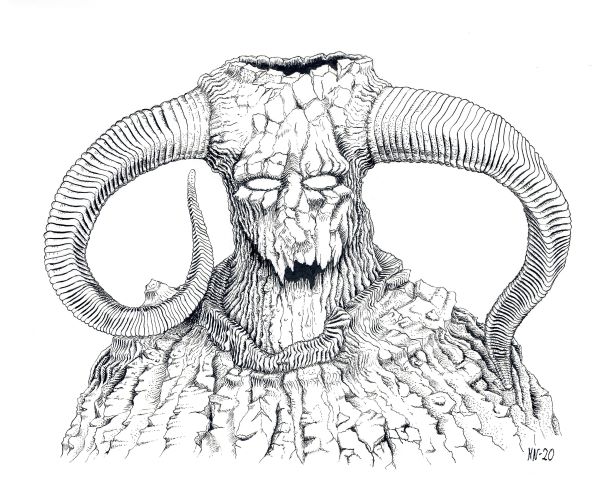 Wooden creature